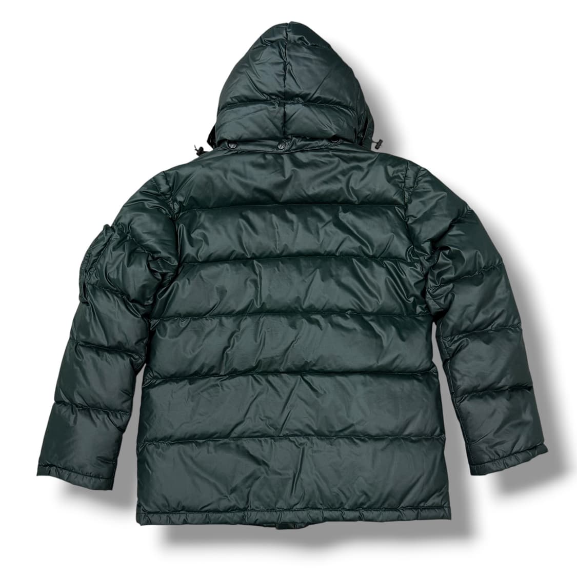 듀베티카 구스다운 모스그린 후드 패딩 점퍼 상품이미지5