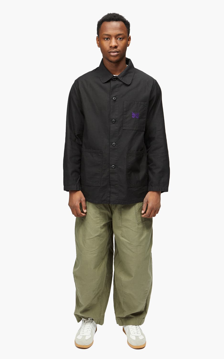 니들스 커버올 새틴 자켓 상품이미지1