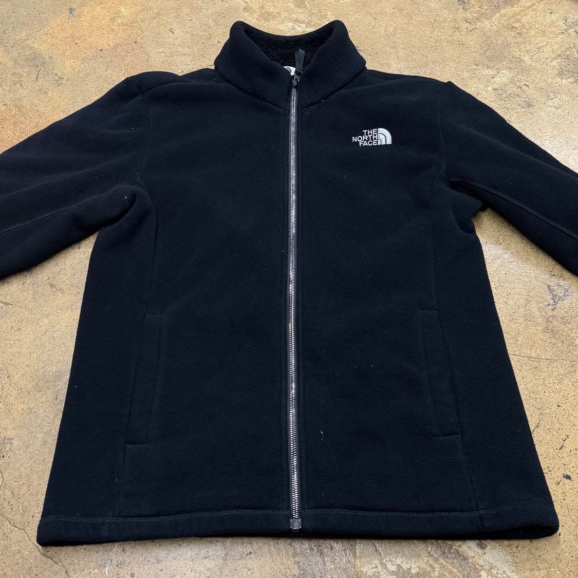 [정품/M] 노스페이스 블랙 폴리스 자켓 b16 상품이미지3