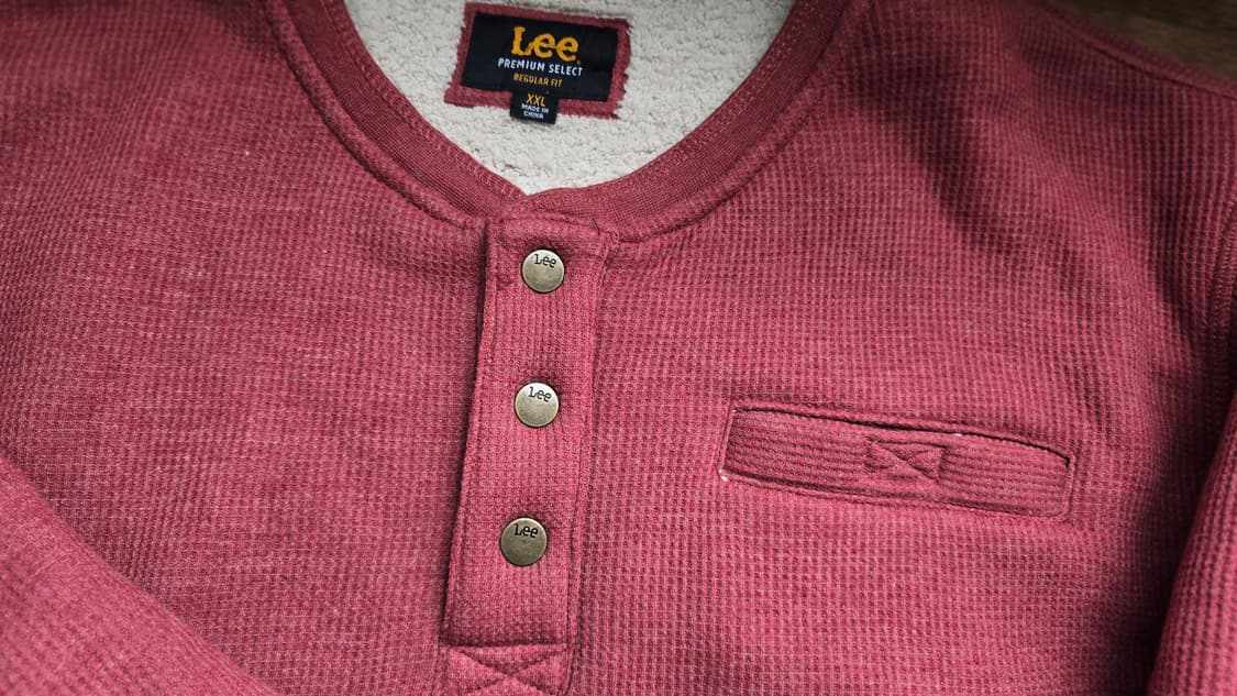 LEE 리 기모 안감 스웻셔츠 XXL ~ XXXL 상품이미지3