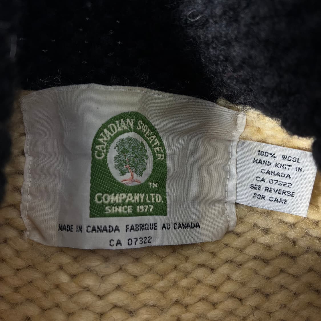 Canadian Sweater   캐나디안 헤비울 코위찬 스웨터 상품이미지6