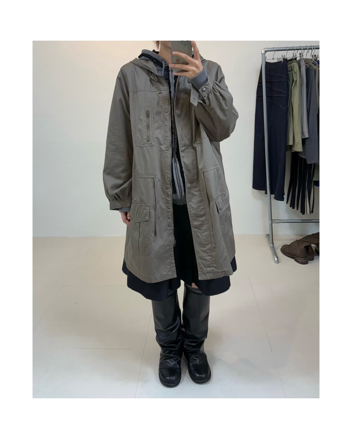 빈티지 야상 자켓 상품이미지4