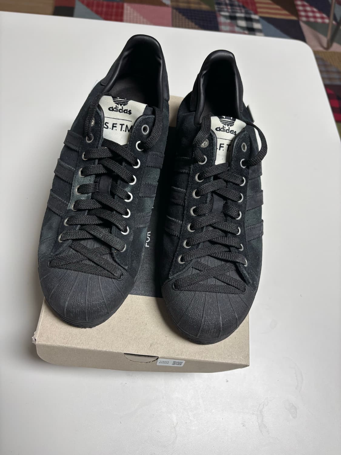 아디다스 송포더뮤트 슈퍼스타 블랙 270 상품이미지2