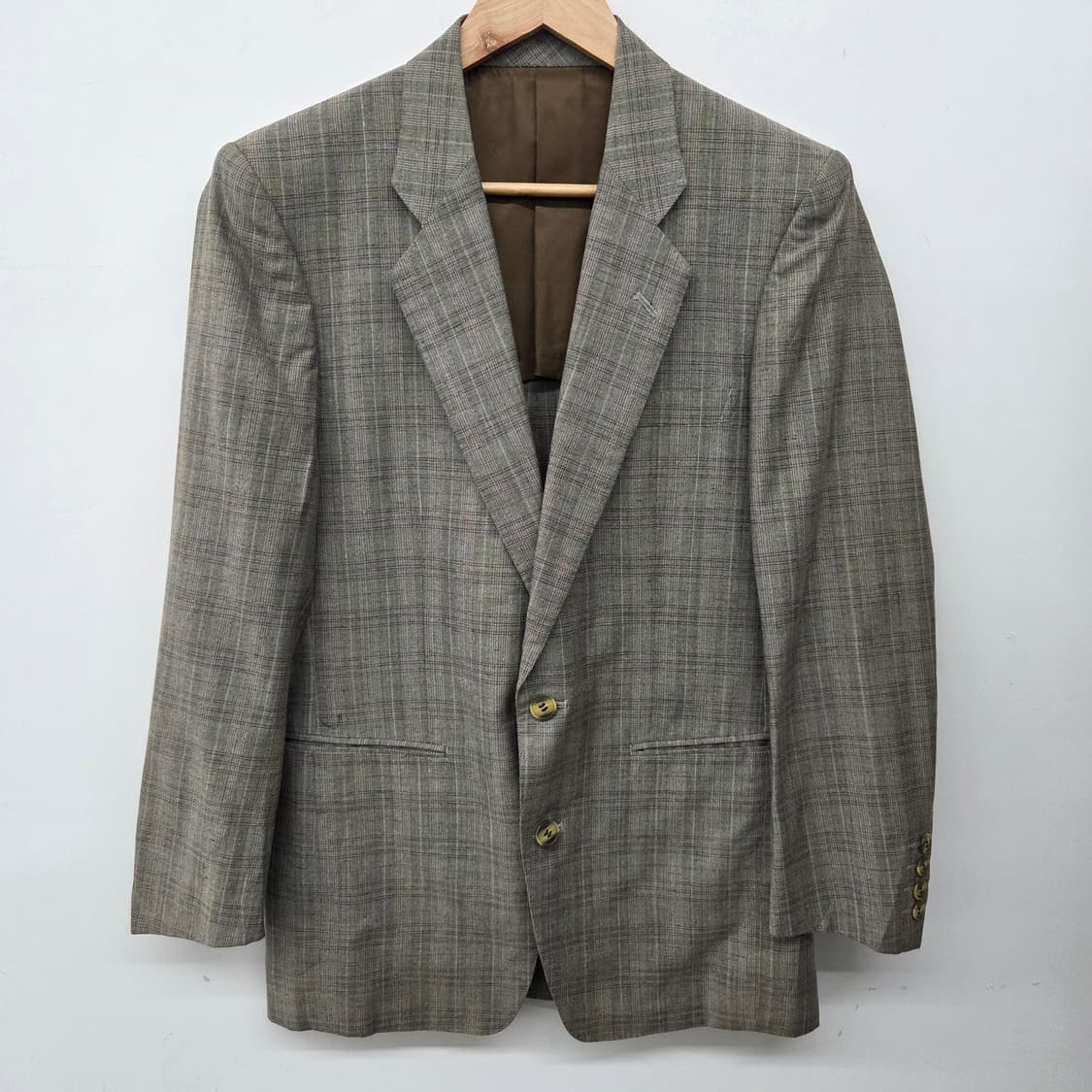 디올 체크 패턴 남성 블레이저 자켓 남L 상품이미지2