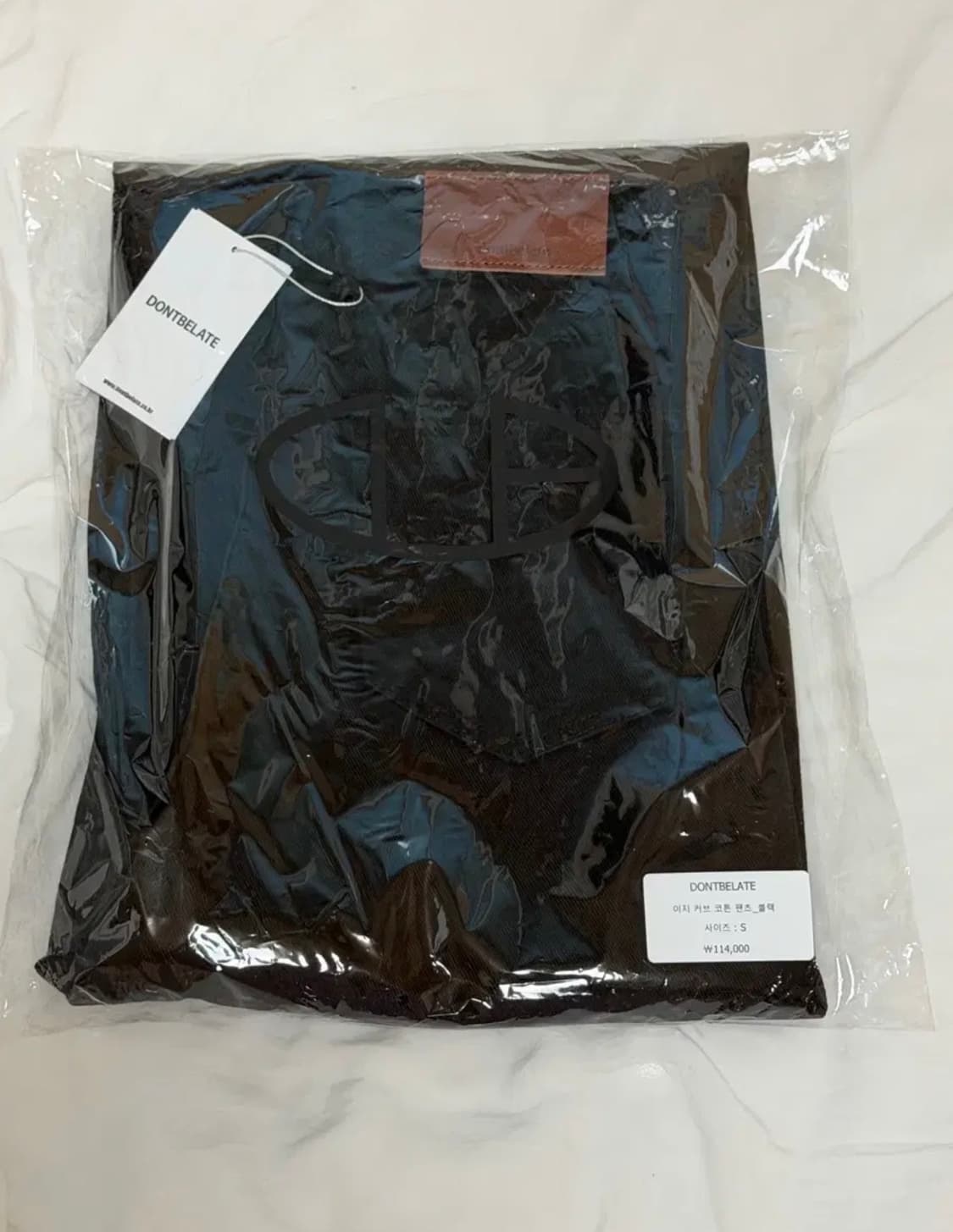 [새 상품] 돈비레잇 커브드 코튼 팬츠 s 상품이미지2