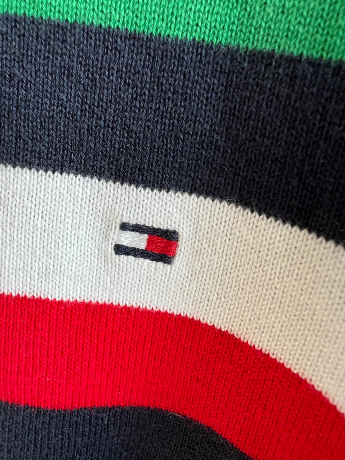 타미힐피거 그린 니트 상품이미지6