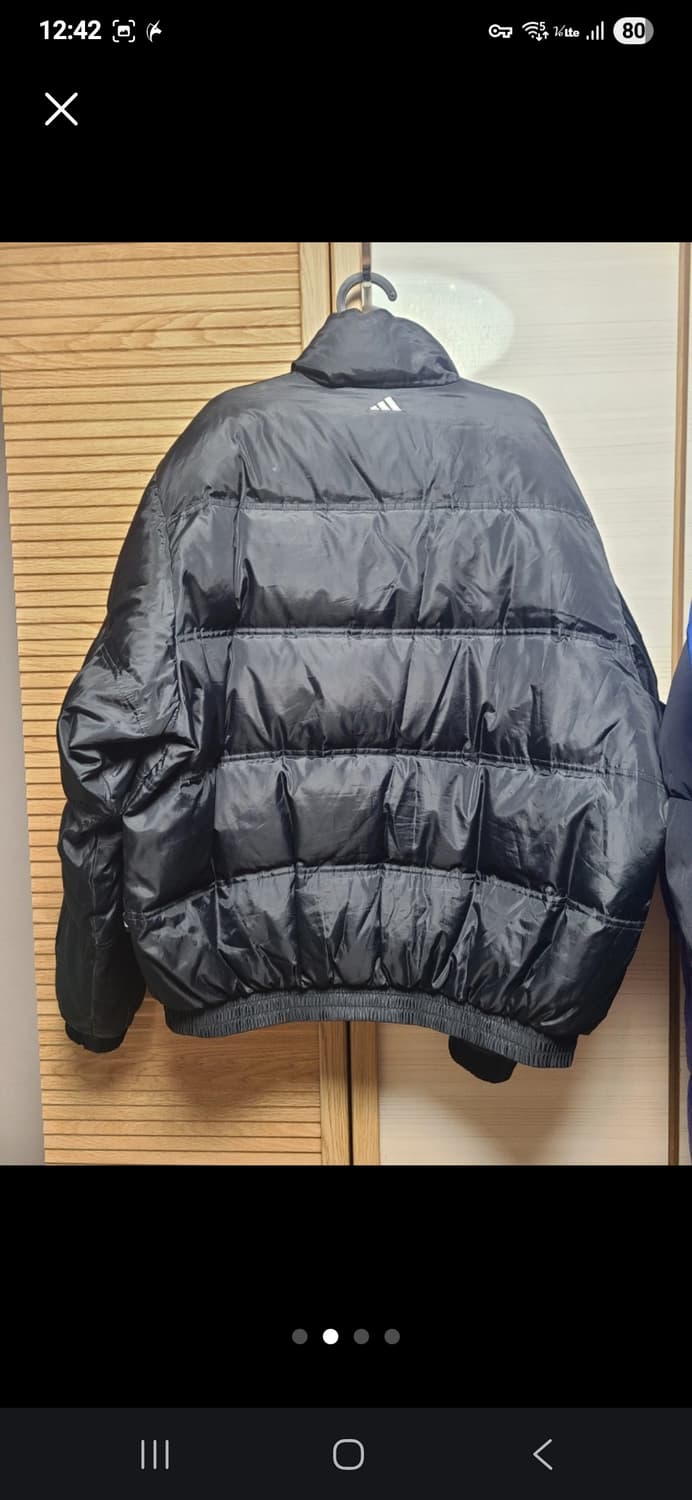 올드스쿨 아디다스 숏패딩 상품이미지2