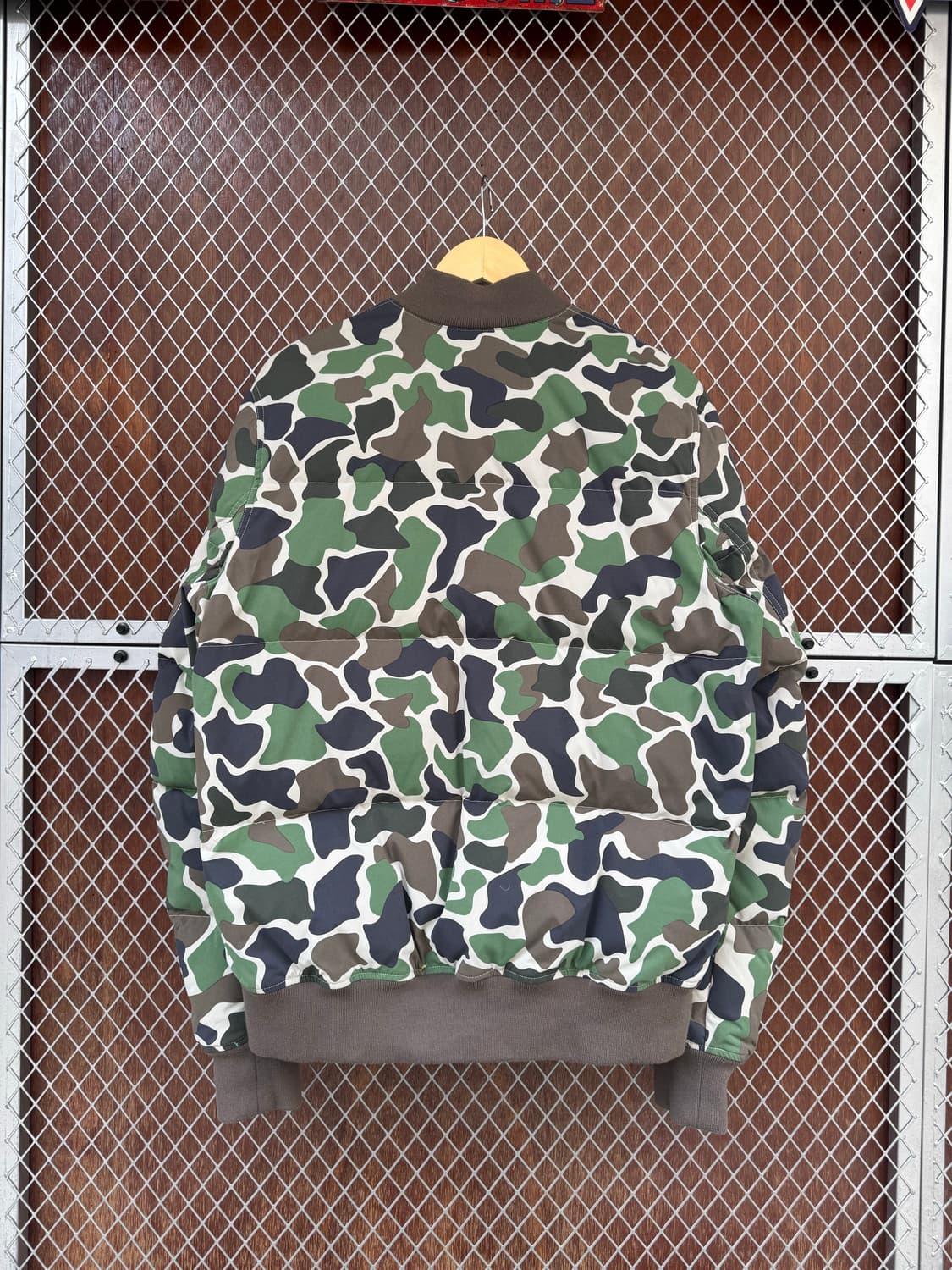 아디다스 서울 플라이트 카모 오버핏 봄버 패딩 자켓 M 상품이미지7