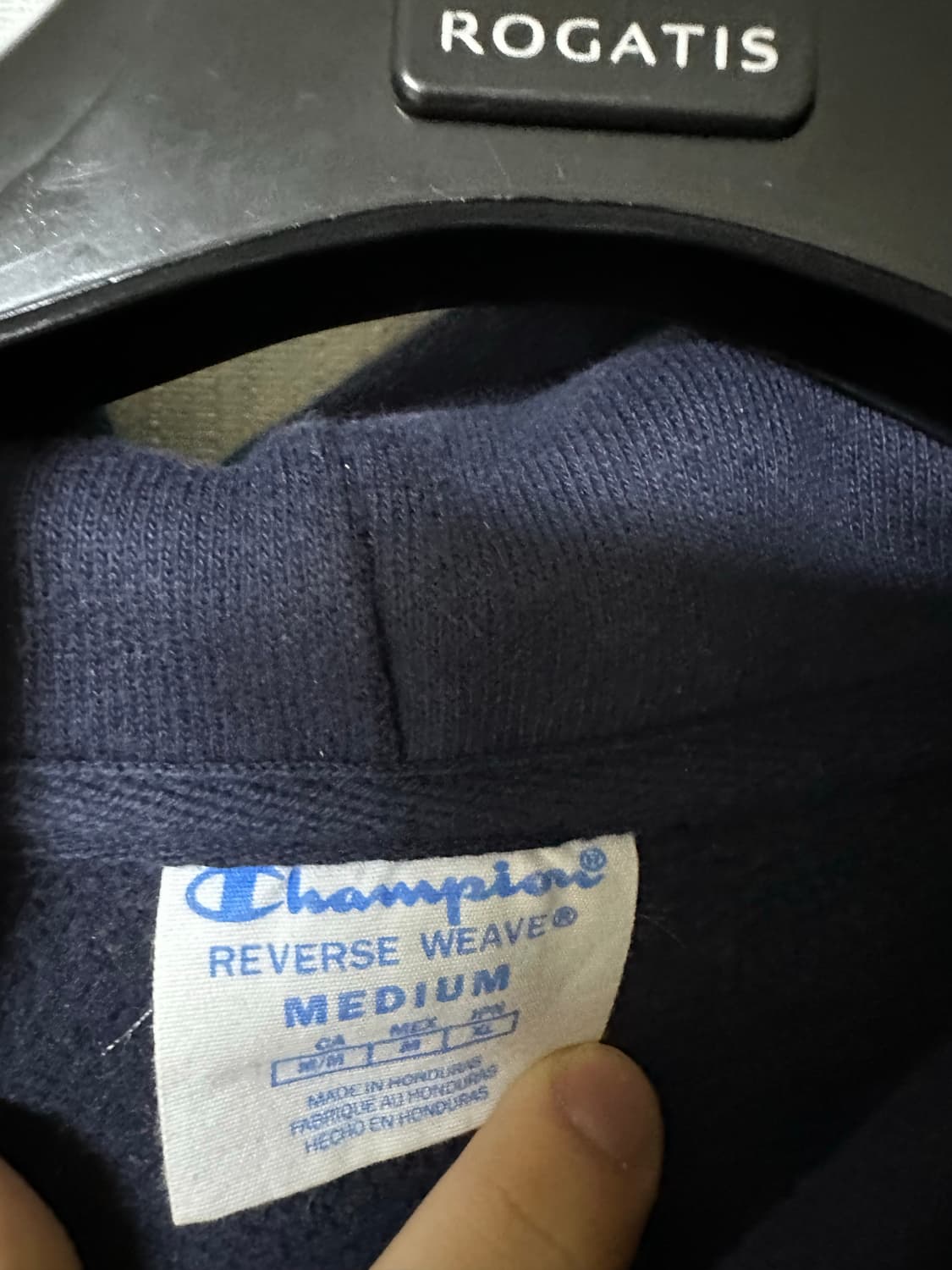 [M] moma 챔피온 리버스위브 후드 네이비 상품이미지2