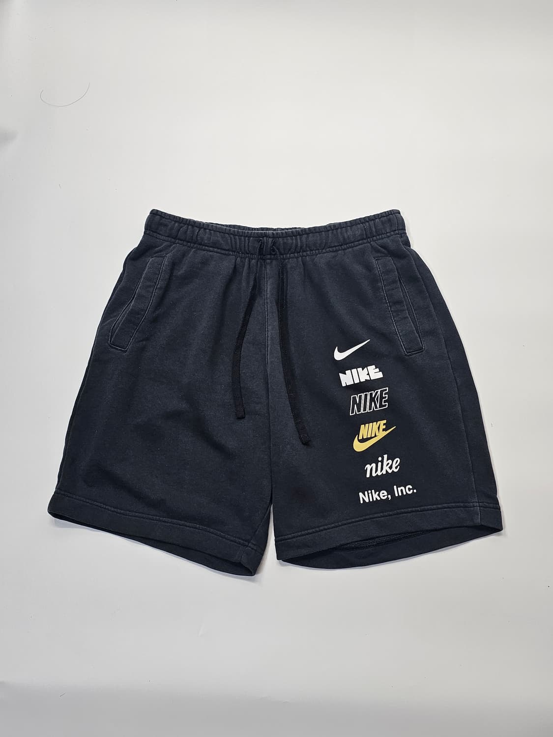 나이키 신형 면 트레이닝 트랙팬트 반 바지 상품이미지1