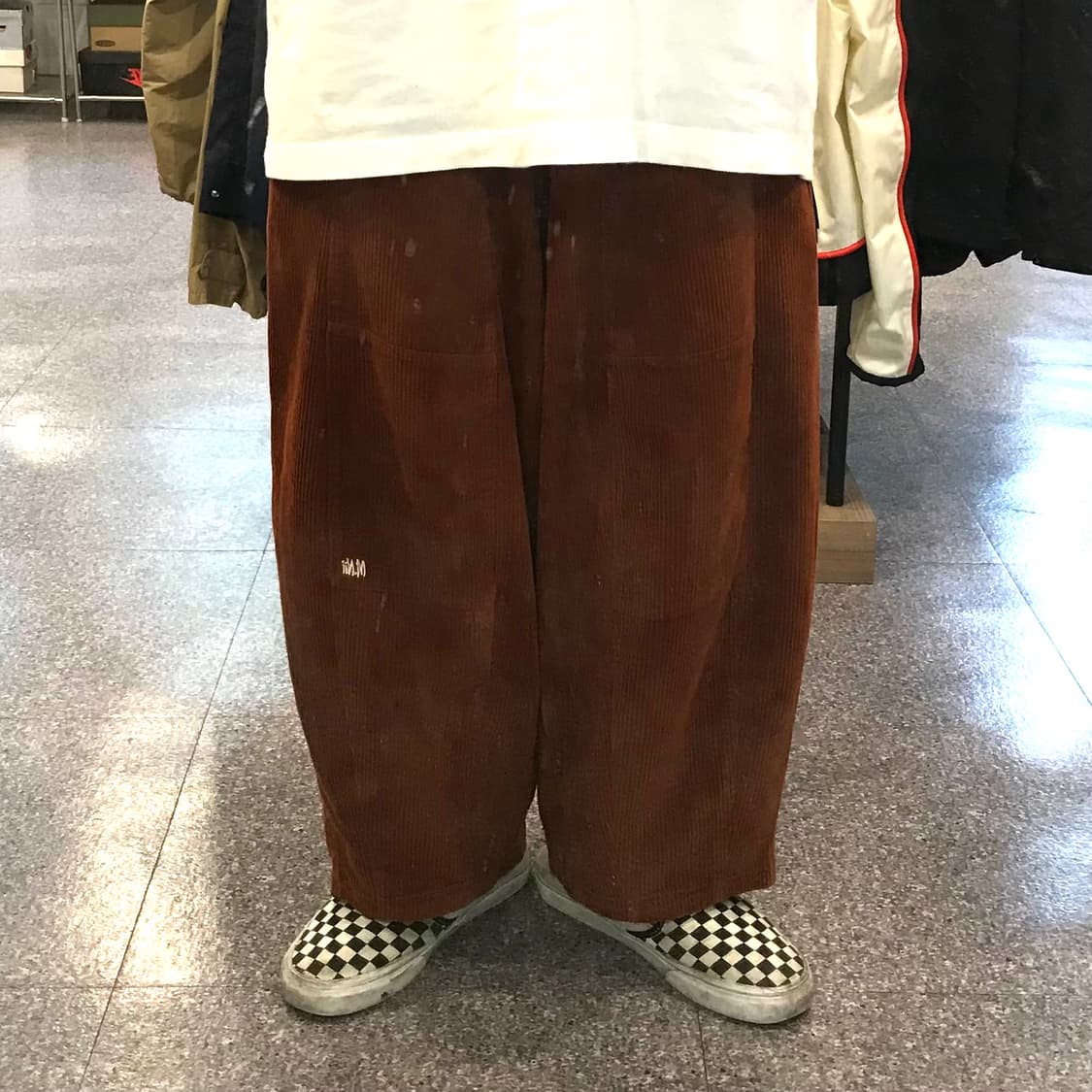 m.nii 엠니 코듀로이 벌룬팬츠 와이드팬츠 상품이미지1