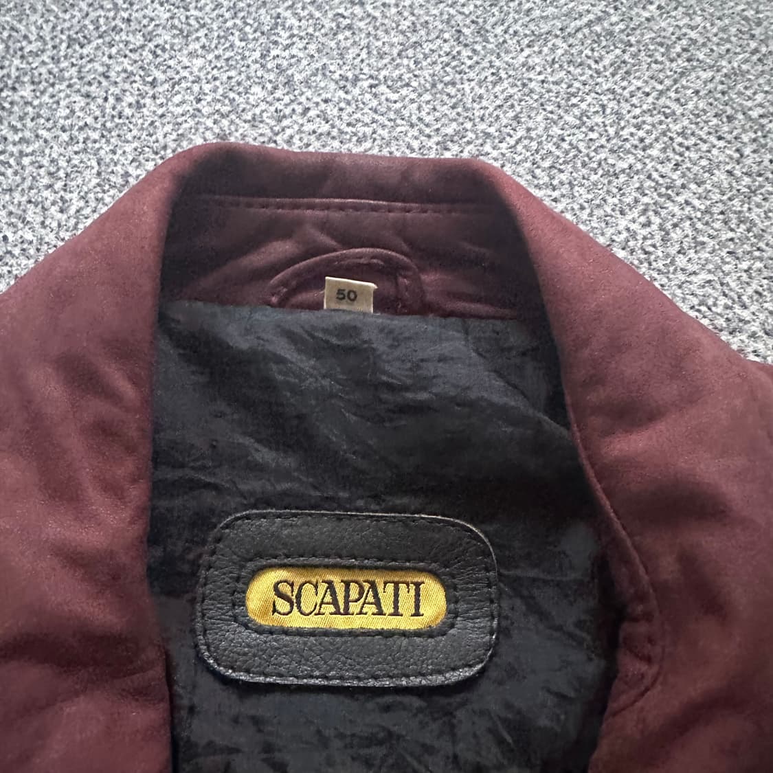 Scapati 버건디 자켓 상품이미지4