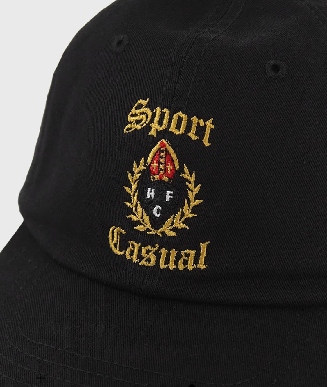 S&C CREST TWILL 6 PANEL CAP / Black 상품이미지5