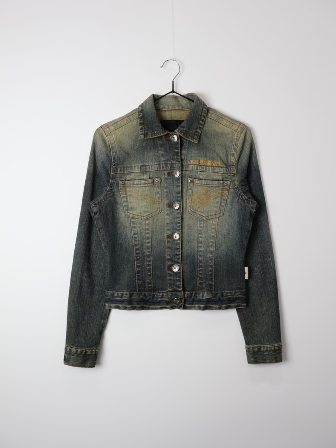'Rocawear' Y2K Embroidery Denim Jacket 상품이미지5