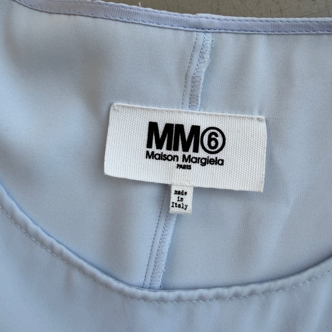 mm6 메종 마르지엘라 플리츠 블라우스 상품이미지5