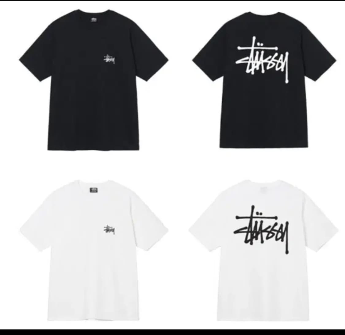 스투시stussy 베이직 반팔 상품이미지1