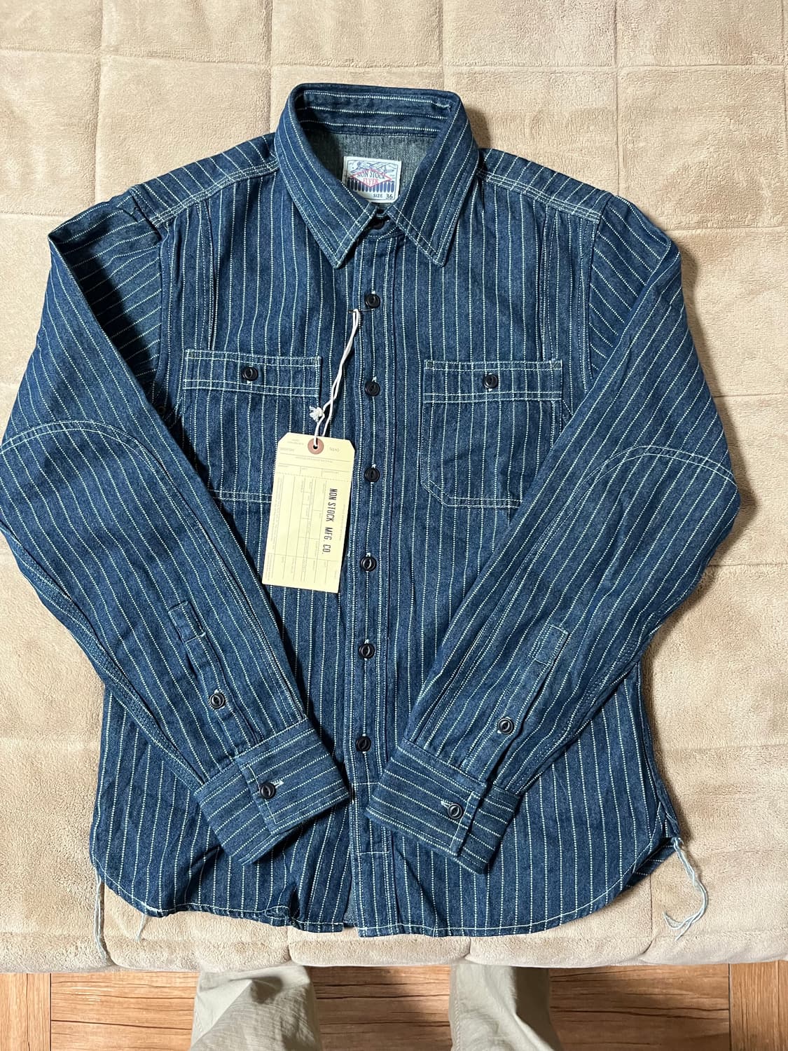 브론슨 와바시 데님셔츠 상품이미지5