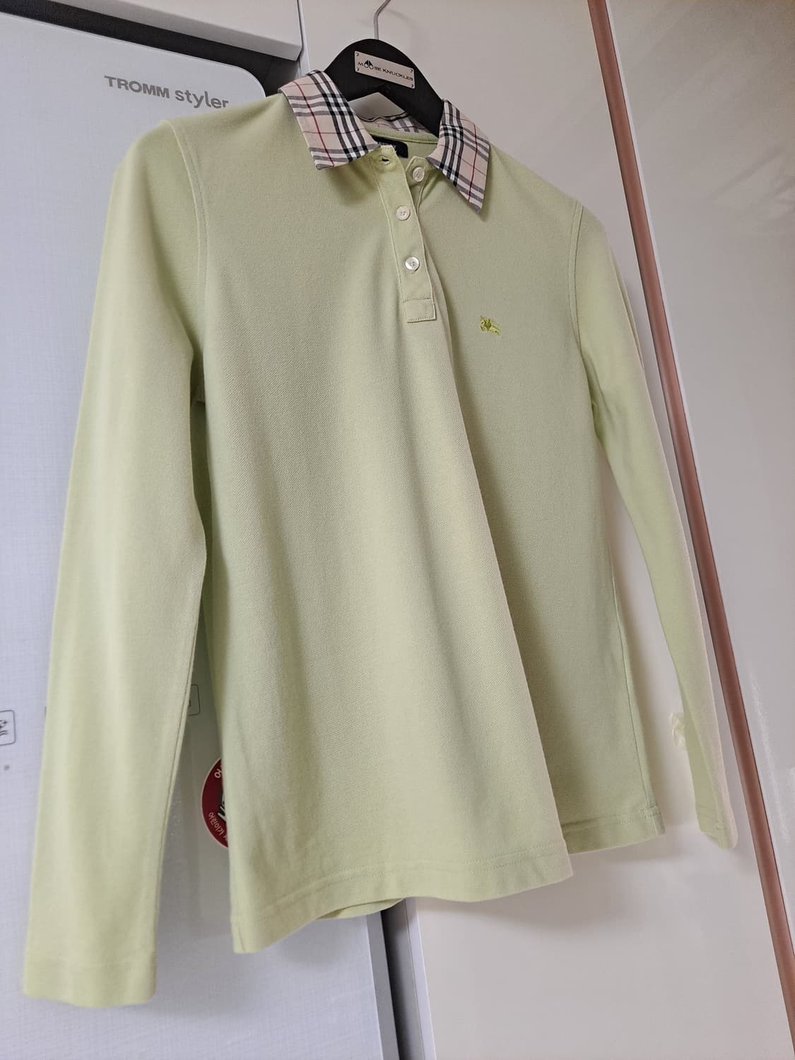 BURBERRY 버버리 - 노바체크 칼라 프로섬 폴로 셔츠 95 상품이미지4