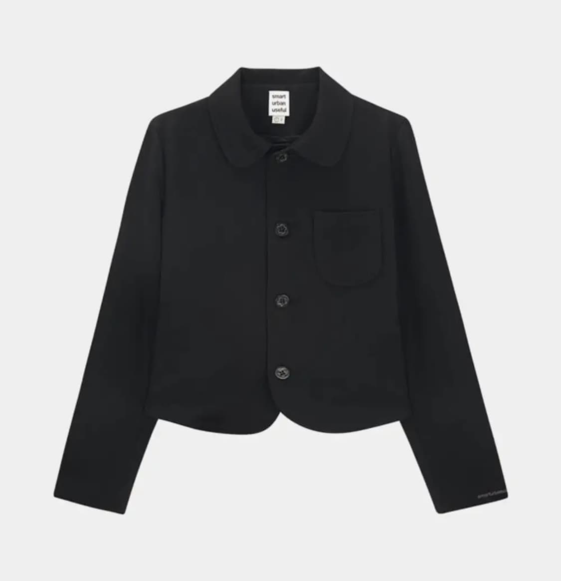 스마트어반유즈풀 suu 코이세이오 플라워 셋업 블랙 1사이즈 상품이미지2