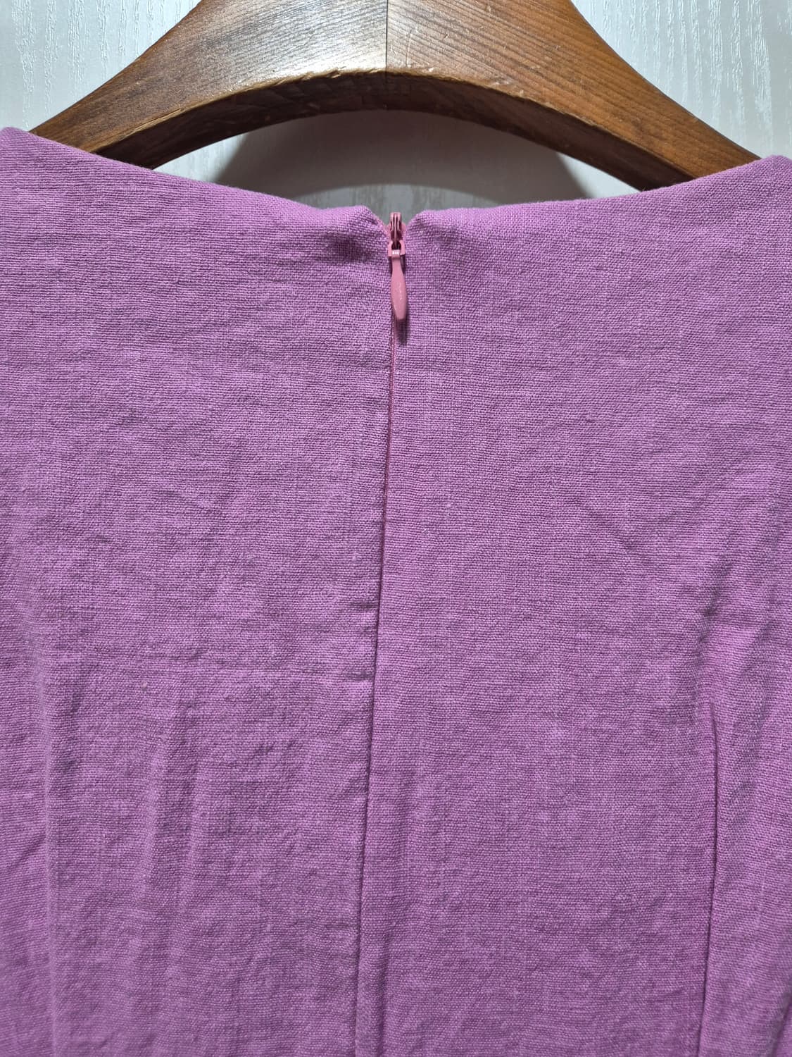 (타임세일) 라벤더 린넨 롱원피스 퍼프 반팔 상품이미지6