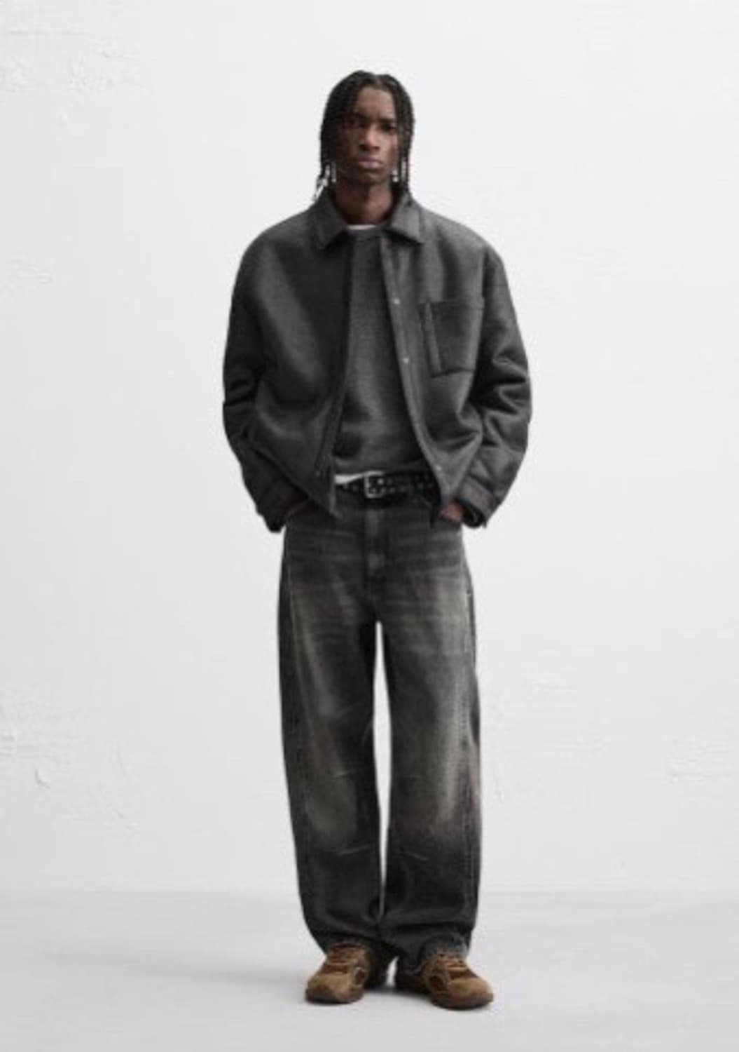 자라 가죽자켓 블랙 판매합니다 상품이미지1