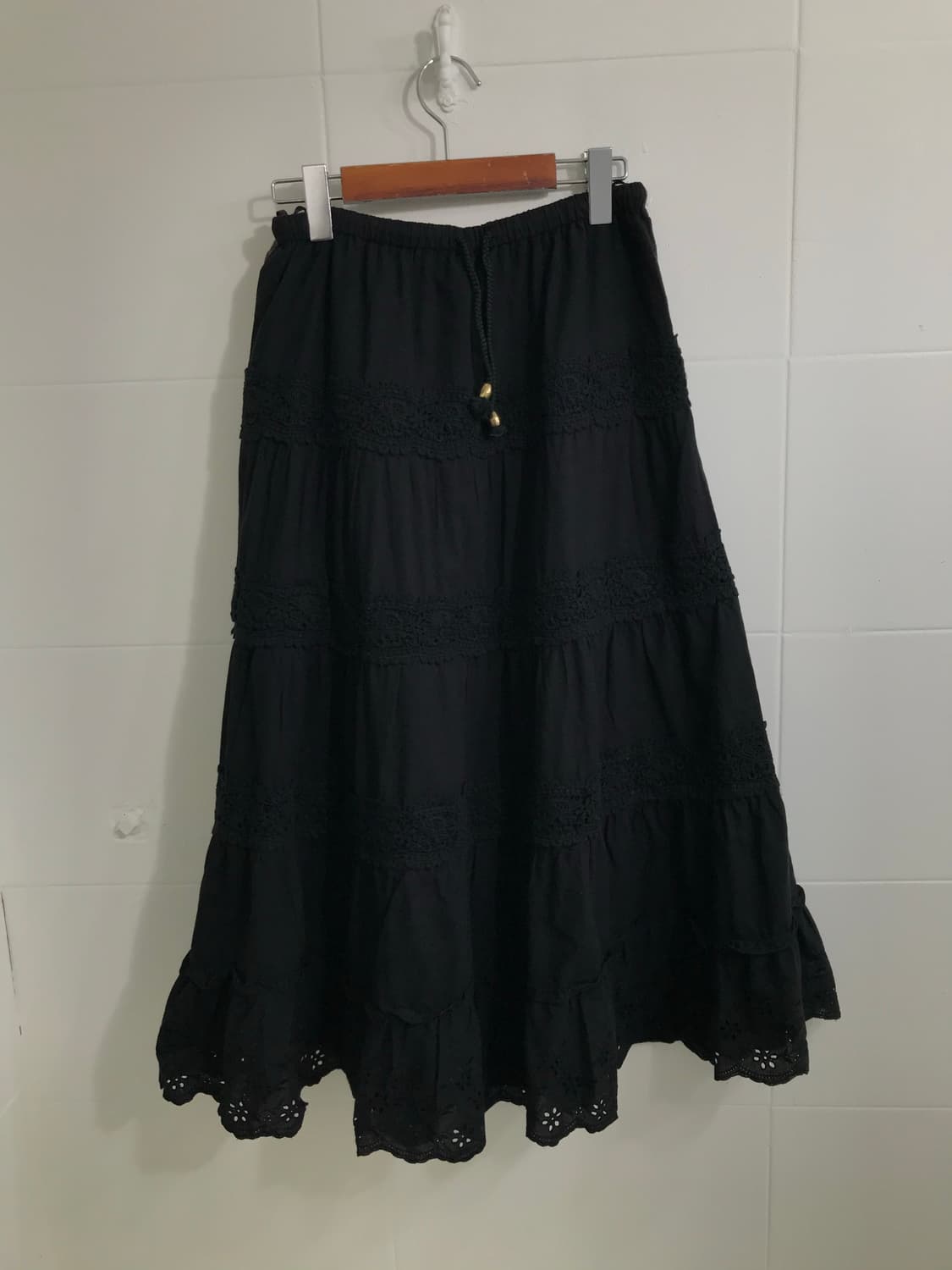 빈티지 레드 노르딕 크리스마스 요정 코디 세트 상품이미지7