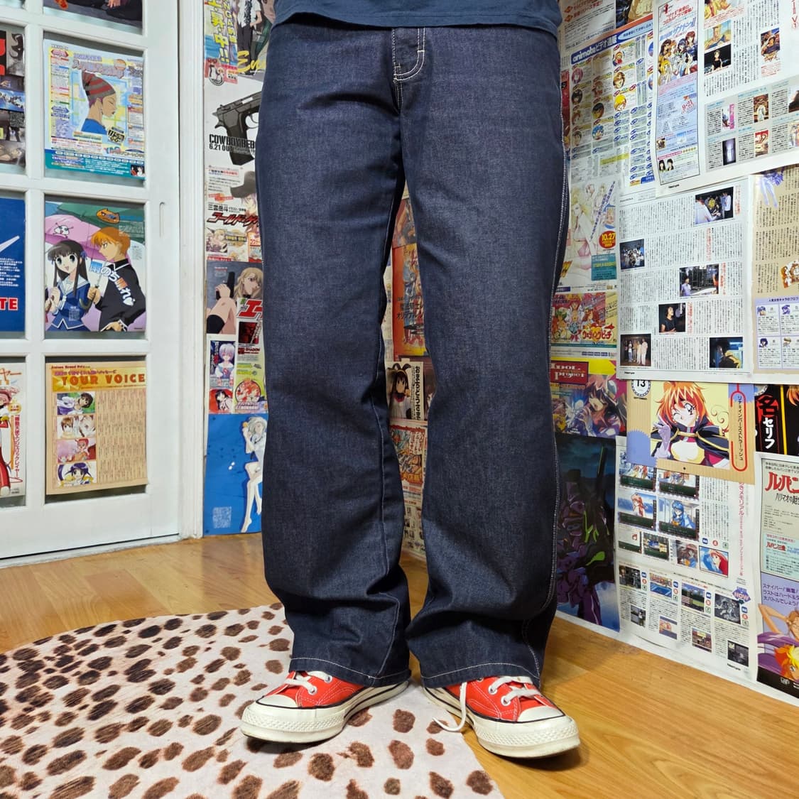 캘빈 클라인 스트레이트 생지 데님 팬츠 상품이미지1