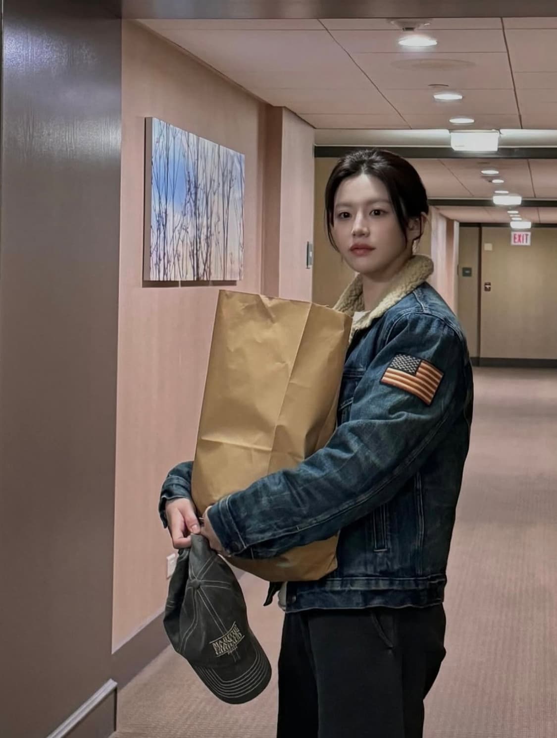 폴로 청자켓 (고윤정 착용) 상품이미지3