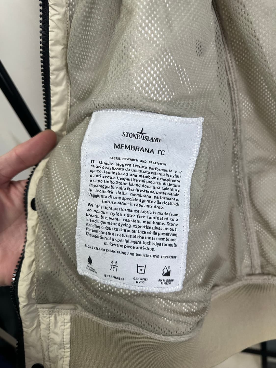 스톤아일랜드 membrana TC 자켓 S(90-95) 상품이미지4
