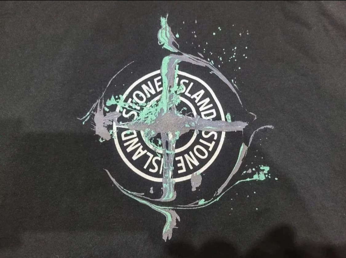 21SS 스톤아일랜드 마블원 반팔티셔츠 블랙 상품이미지1