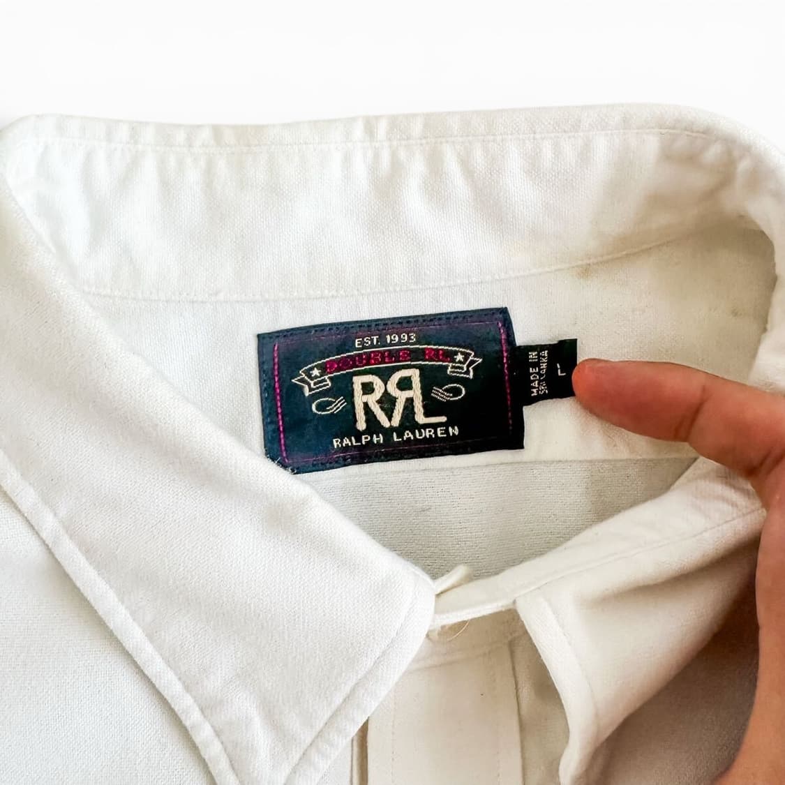 더블알엘 RRL 옥스포드 버튼다운 셔츠 L 상품이미지9
