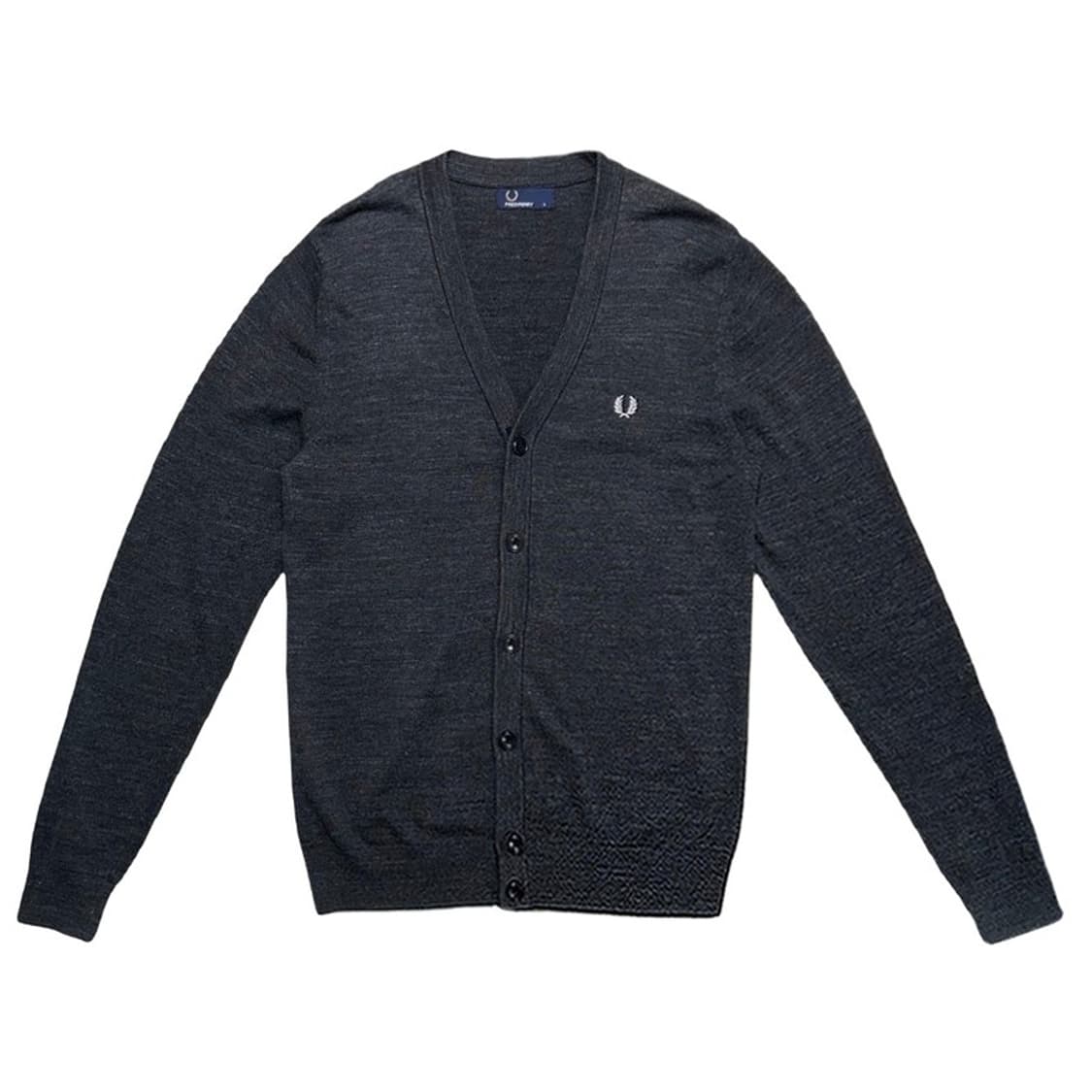 프레드 페리 클래식 가디건 차콜 S 상품이미지1