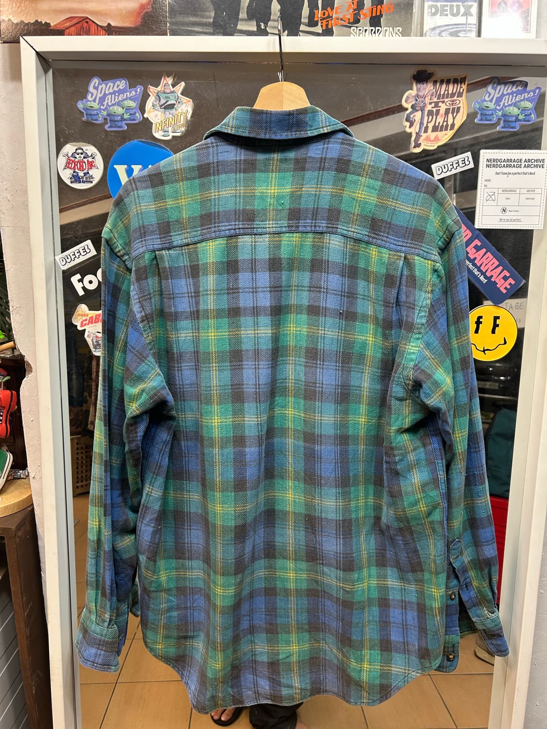 90‘s Gap 체크셔츠 상품이미지4