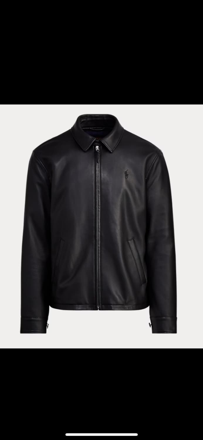 폴로 랄프로렌 램스킨 레더자켓 [M] 상품이미지1