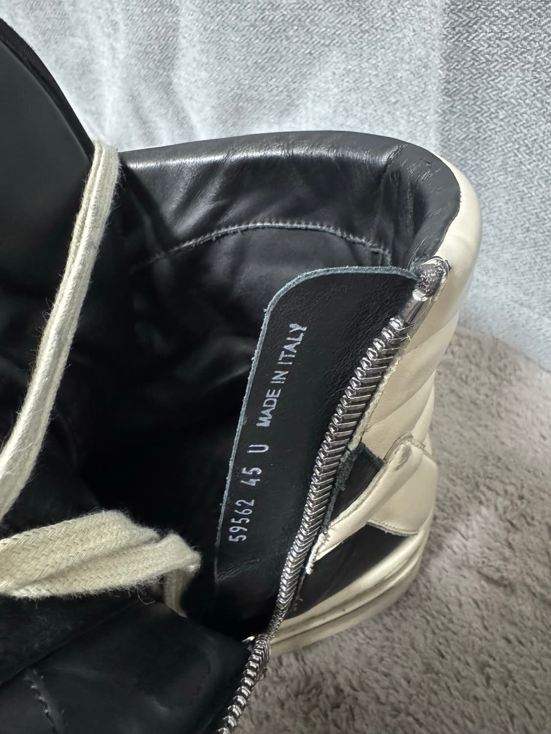 릭오웬스 메가범퍼 지오바스켓 45사이즈 상품이미지4