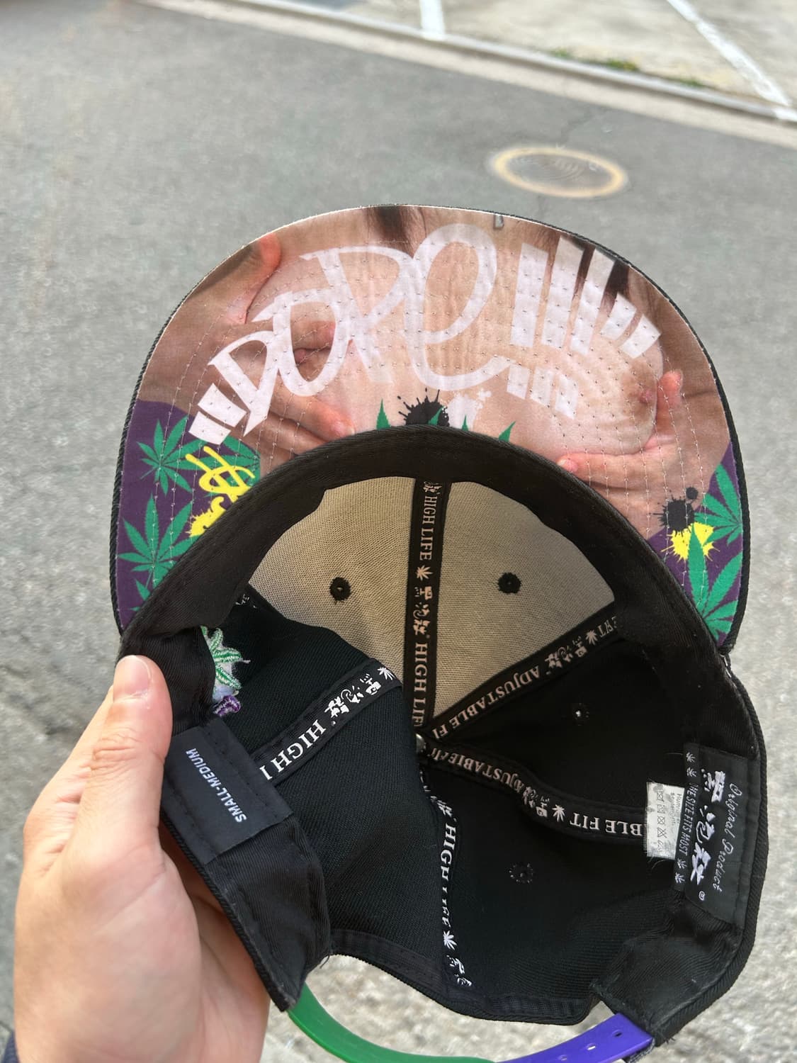 마리화나 스냅백  상품이미지6