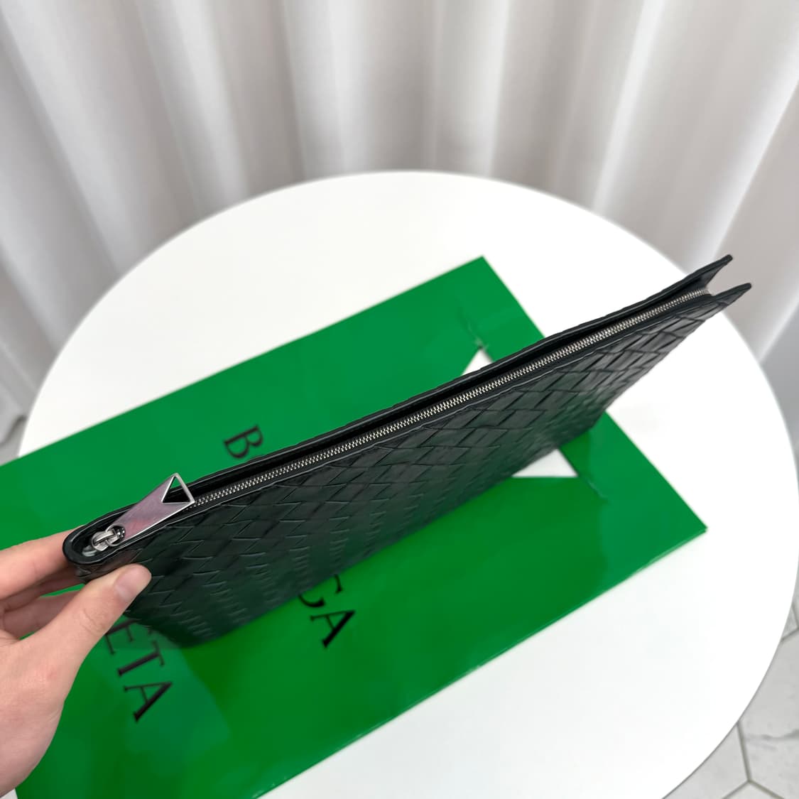 [정품] 보테가베네타 인트레치아토 투톤 클러치 상품이미지3