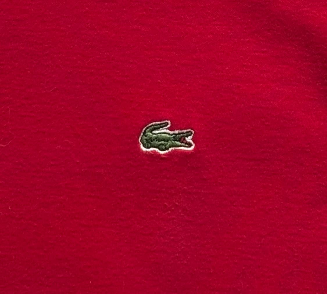 Lacoste 라코스테 피마코튼 레드 반팔티 상품이미지3