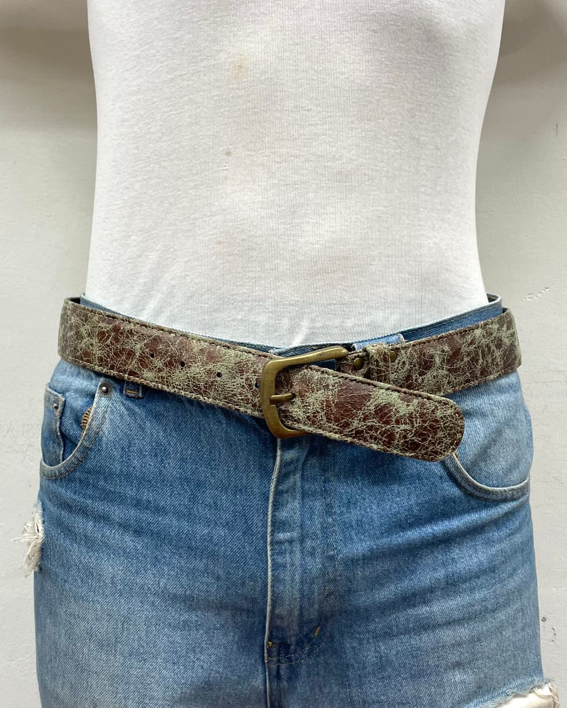 Brown Crack Belt 상품이미지2