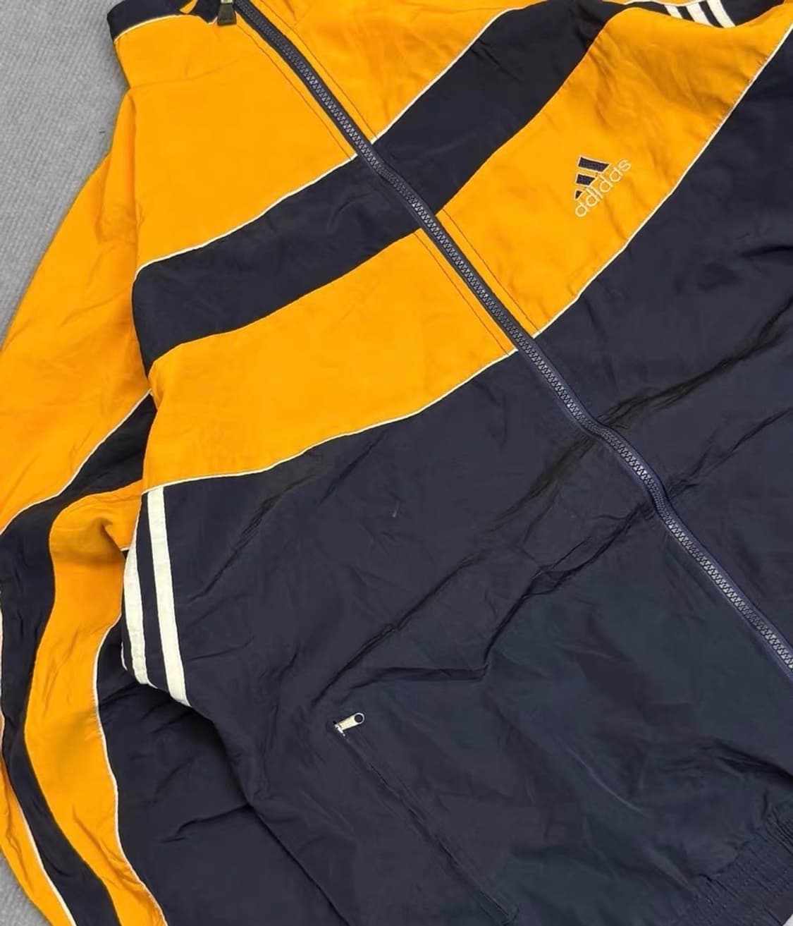 Adidas 빈티지 90s 올드스쿨 바람막이 자켓 상품이미지2