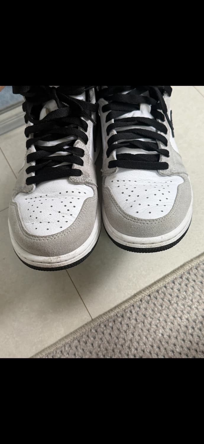 조던 1 레트로 하이 OG 라이트 스모크 그레이 260 상품이미지8