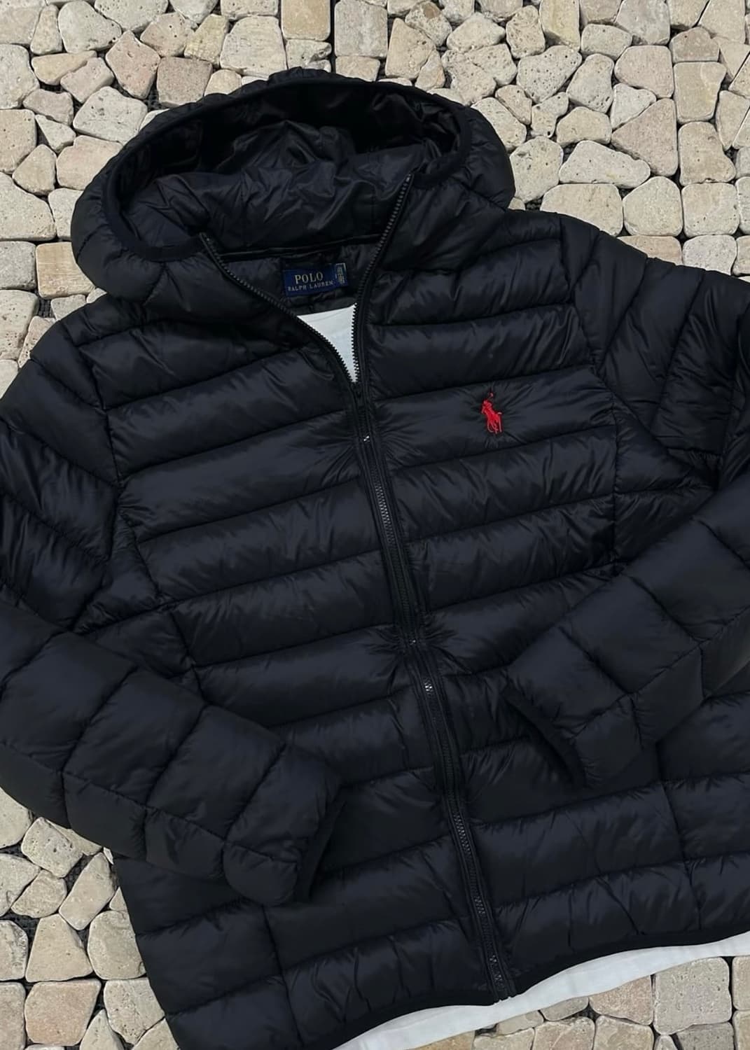 폴로경량 후드 패딩일 상품이미지3