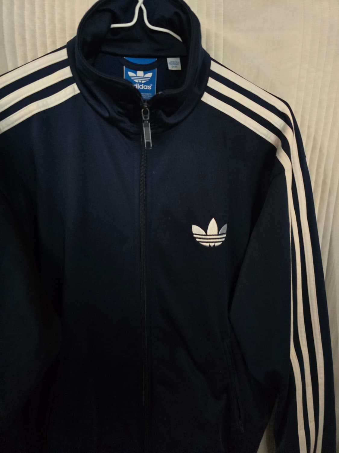 아디다스 파이어버드 삼선 트랙 자켓 네이비 상품이미지1