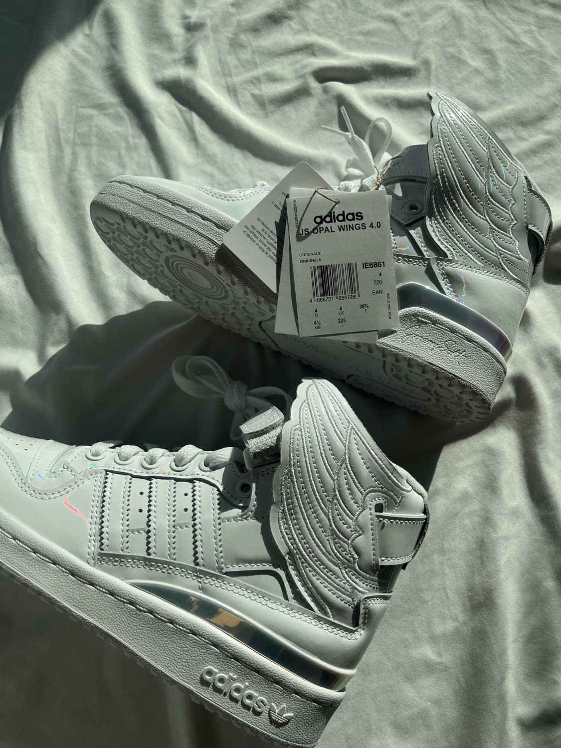(새상품) 아디다스 제레미스캇 오팔 윙스 4.0 화이트 상품이미지3