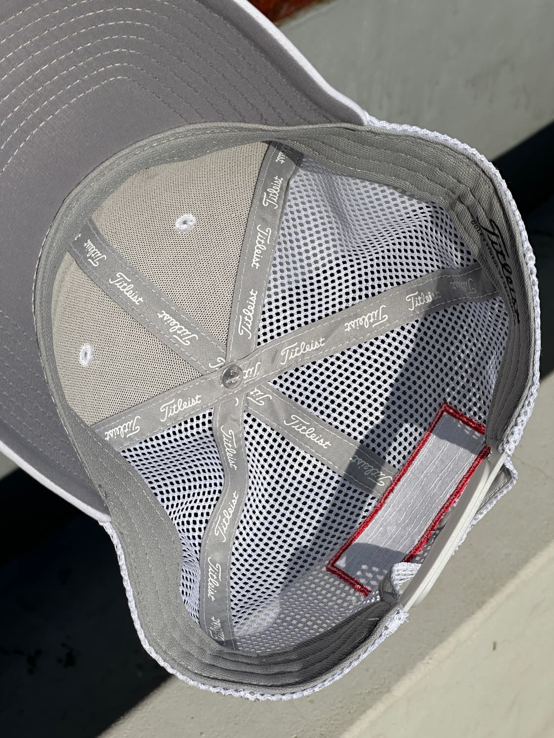 [F] 타이틀리스트 로고 화이트 볼캡 모자 골프 상품이미지6