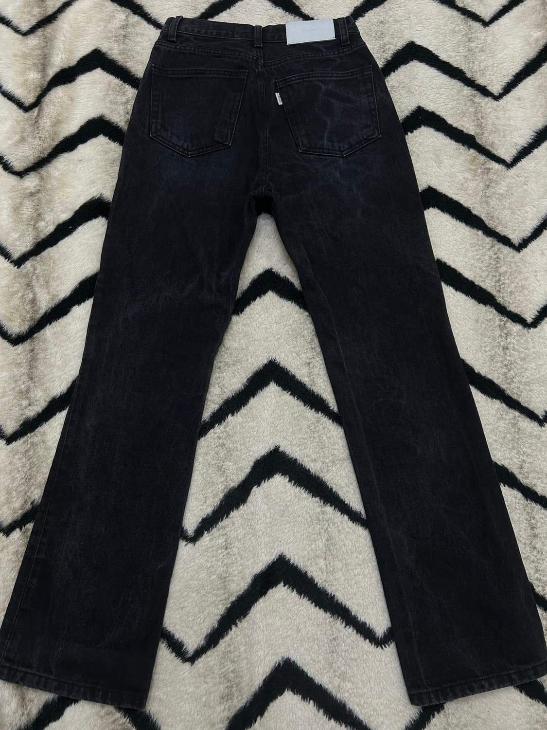 [S]던스트 세미 부츠컷/워시드블랙 상품이미지4