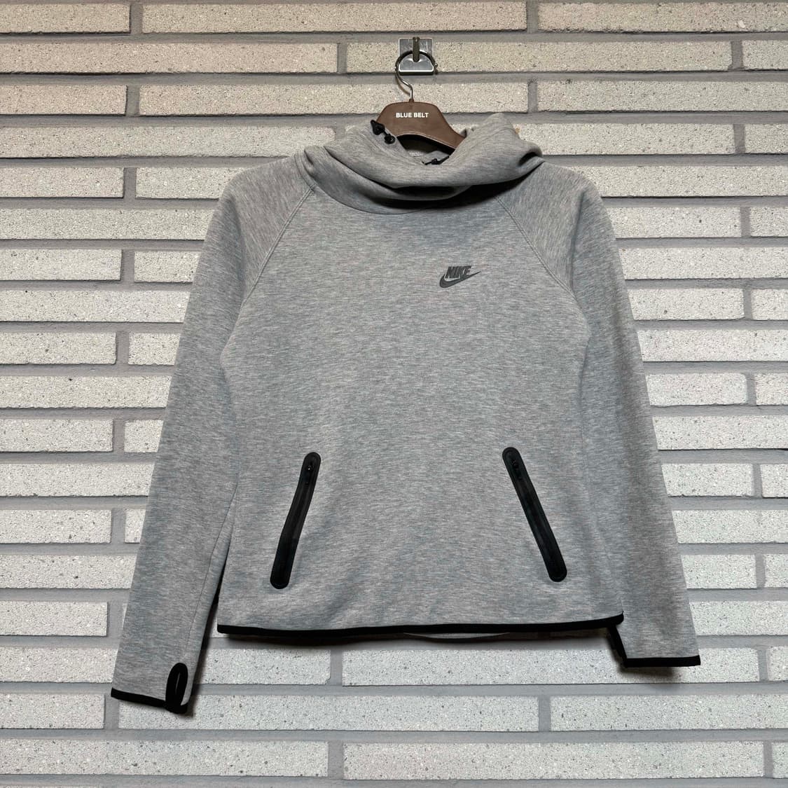 Nike 나이키 하이넥 후드티 그레이 컬러 상품이미지1