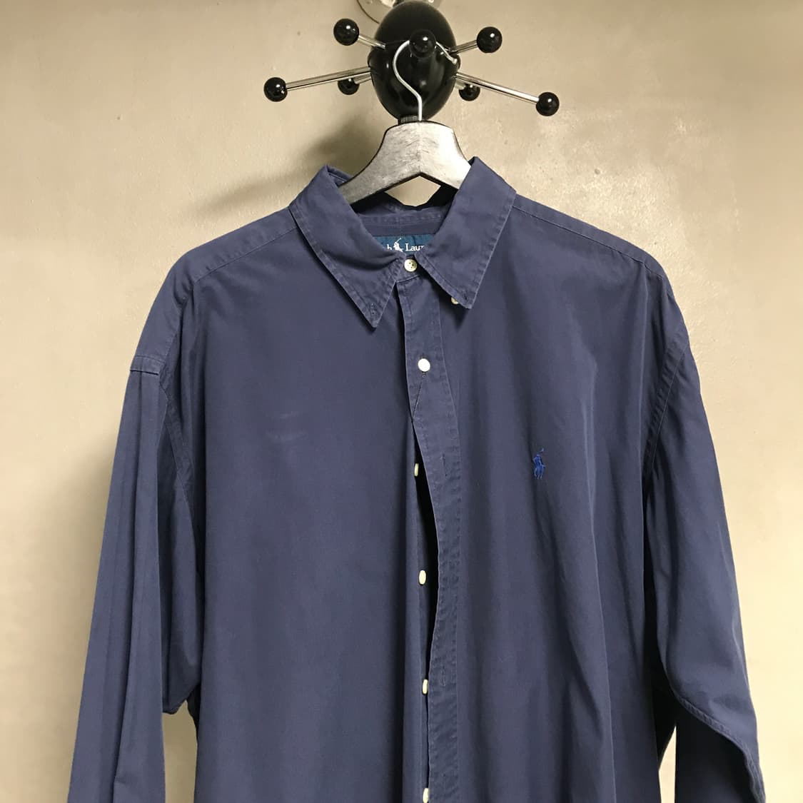 폴로 랄프로렌 네이비 셔츠 XL 상품이미지2