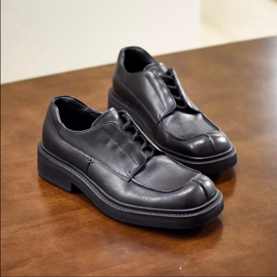 Prada FW 1999 스퀘어토 더비 슈즈 상품이미지6