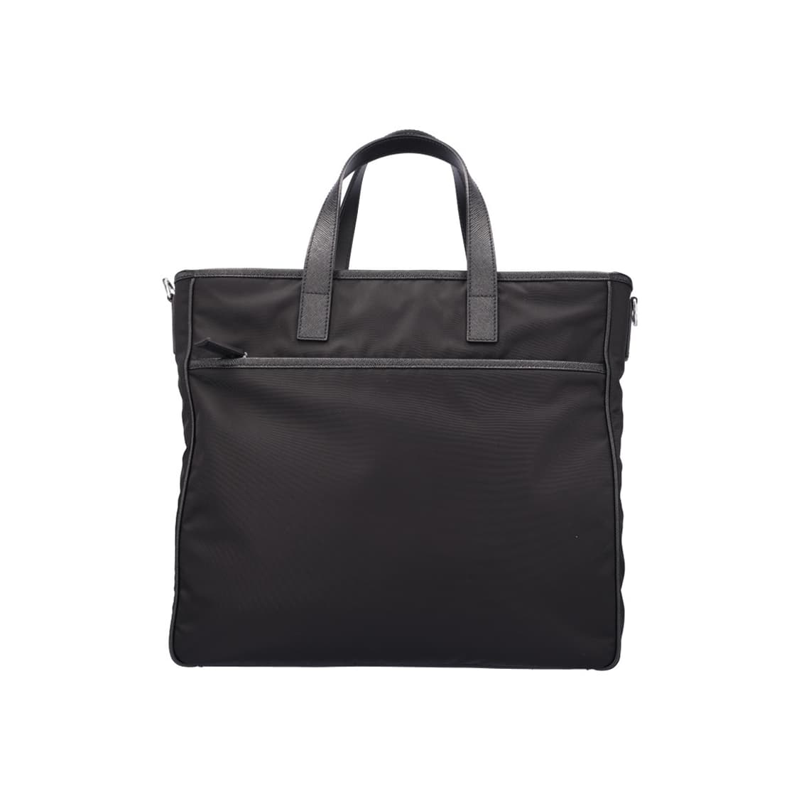 프라다 2VG860 리나일론 앤 사피아노 레더 토트백 블랙 상품이미지8